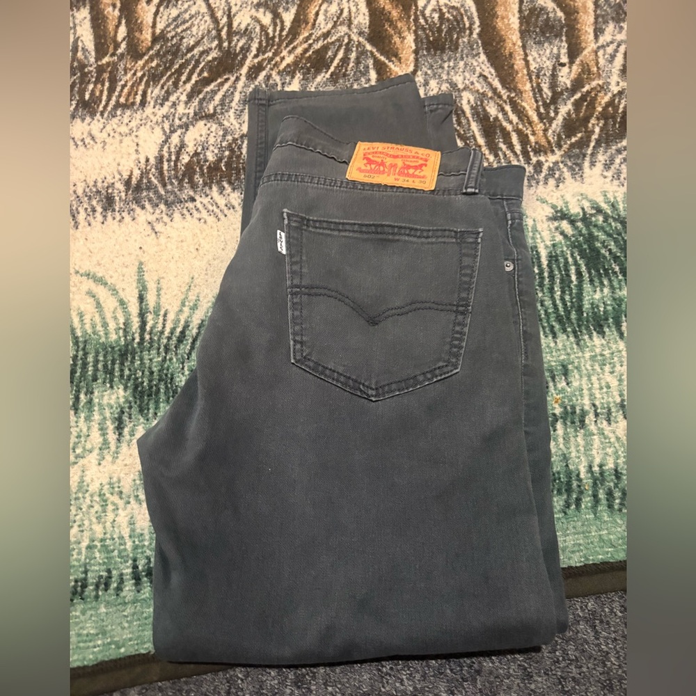 ☄️SOLD ☄️Men's Charcoal Denim Jeans